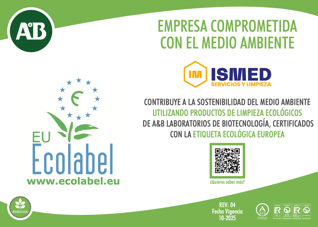 ISMED contribuye a la sostenibilidad del medio ambiente.