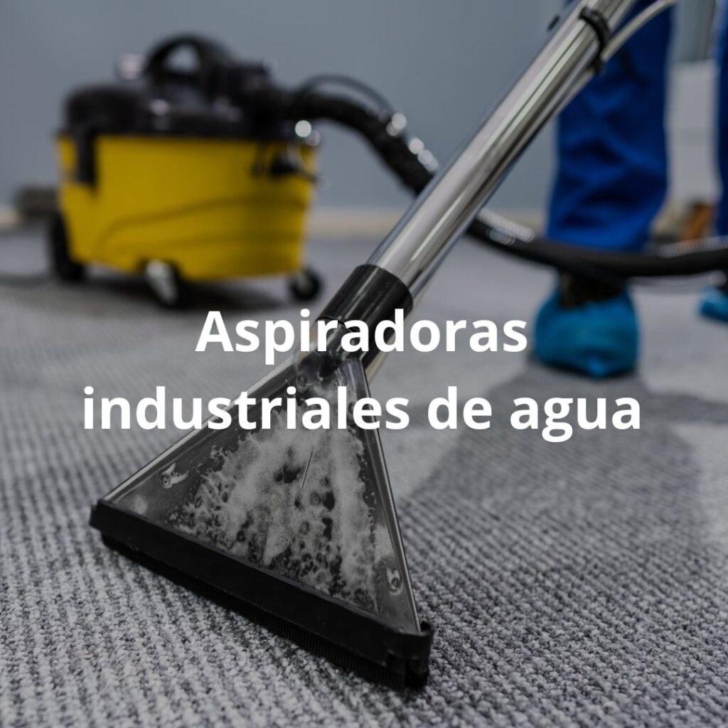 Equipamiento Aspiradoras industriales de agua a presión Ismed