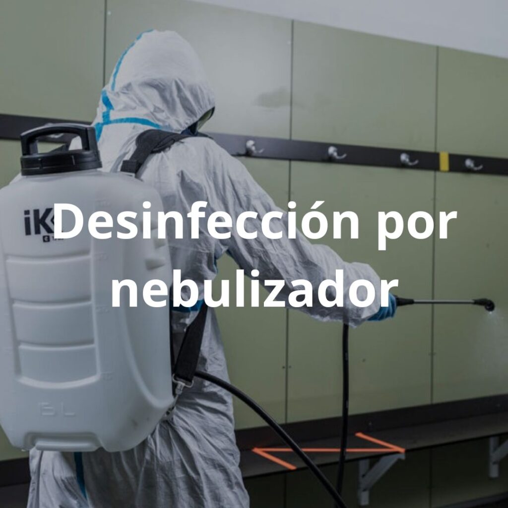 Equipamiento Desinfección por nebulizador Ismed